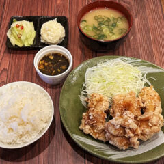 からあげ定食
